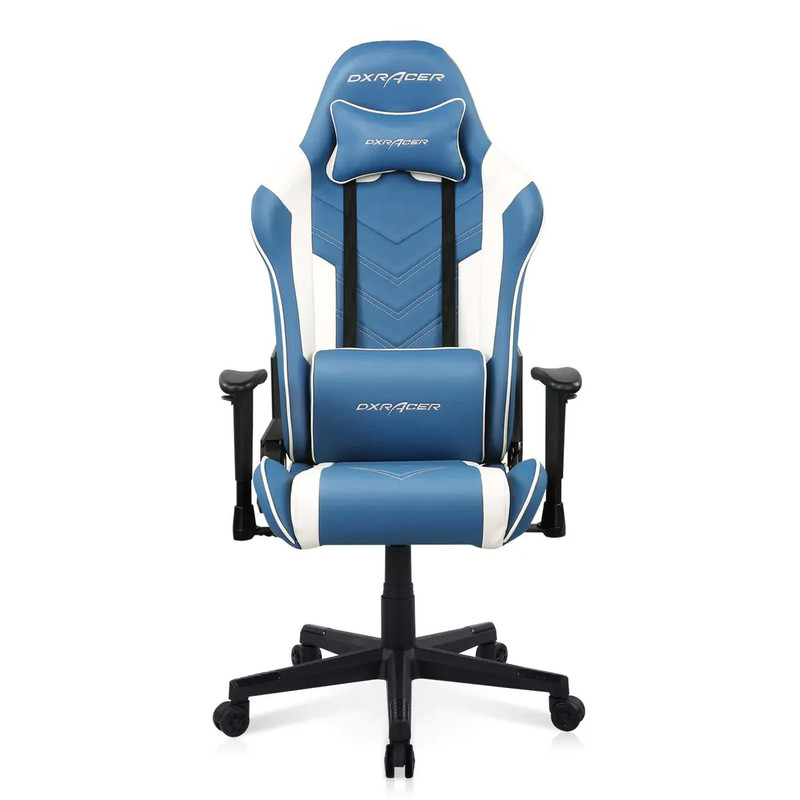DXRacer P Series Gaming Chair - Blue & White - كرسي